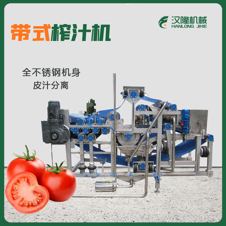 多功能水果榨汁机 大型工业榨汁机 DYJ型带式果蔬榨汁机